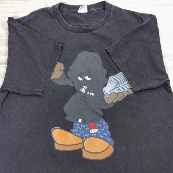 FTP Paper Boy Tee Size L - Picture 3 of 6